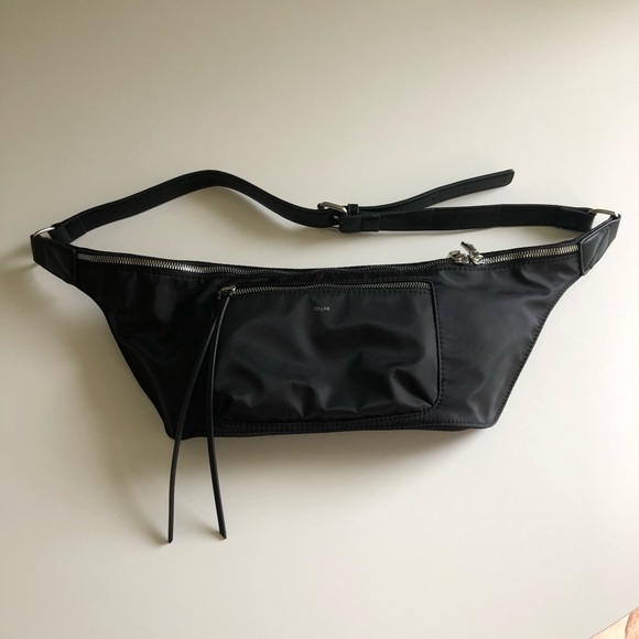 CO LAB Handbags - CO LAB Black Nylon Belt Bag